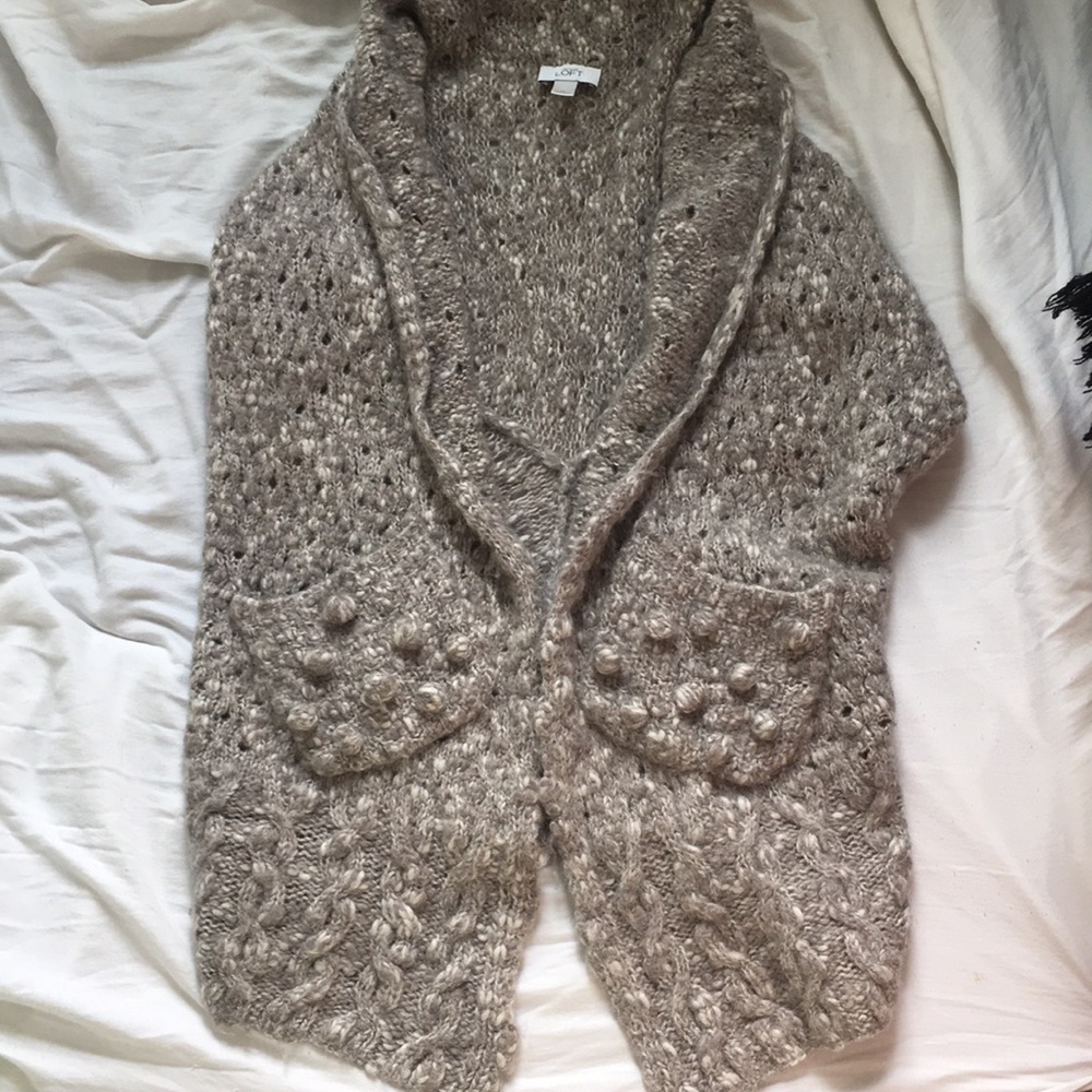 Loft Cozy Size Medium Sweater Vest